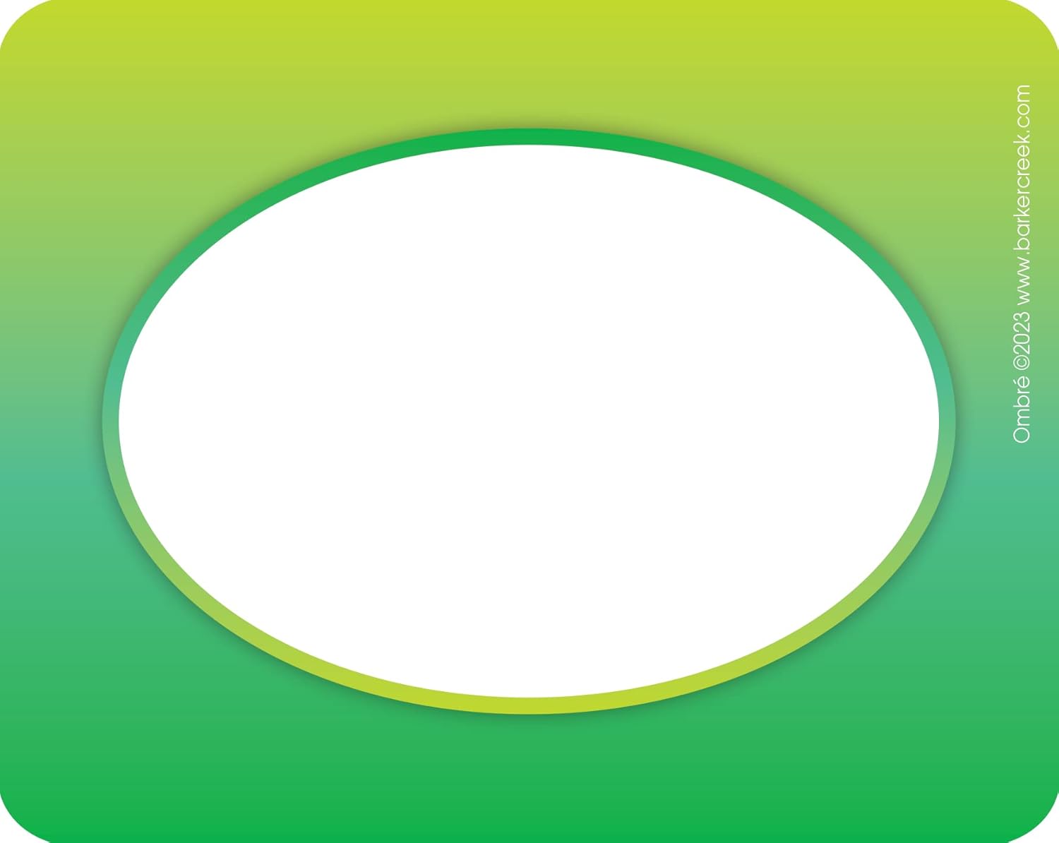 BARKER CREEK Name Badges & Self-Adhesive Labels, Multi-Design 3.5 x 2.75