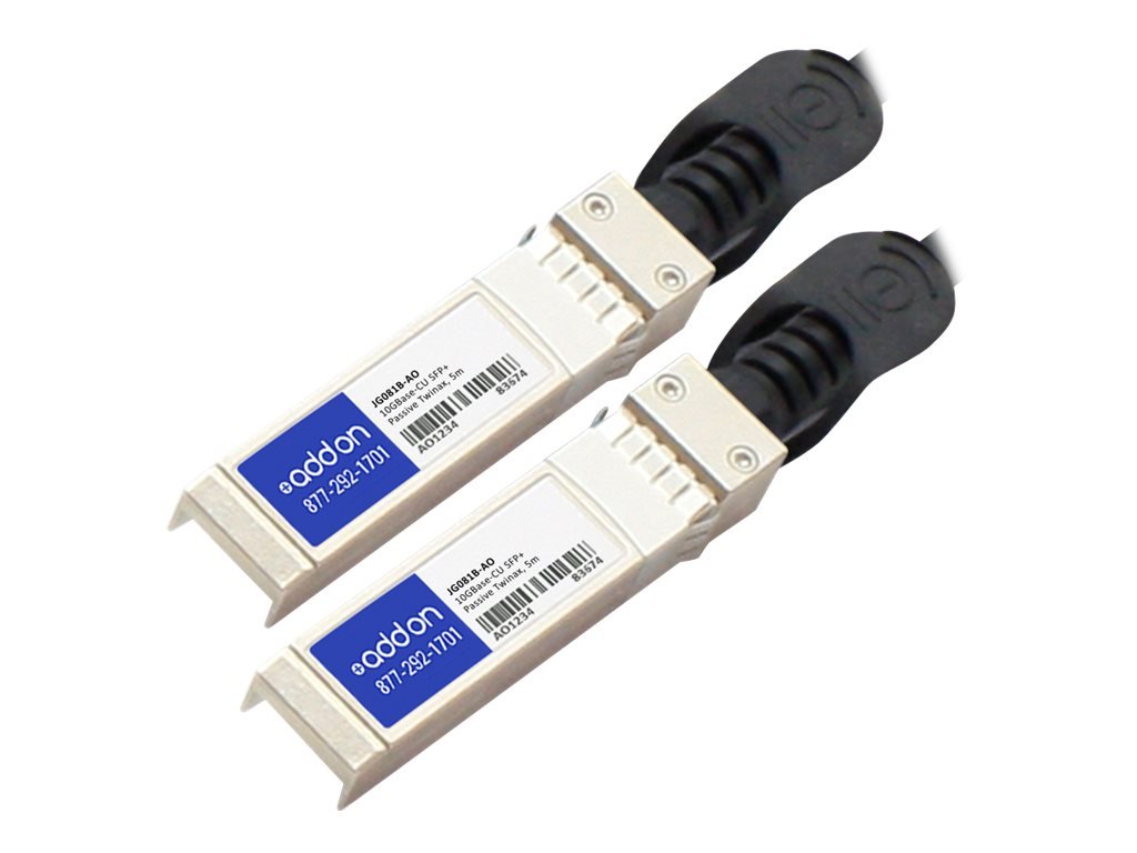ADDON HP JG081B COMPATIBLE TAA COMPLIANT 10GBASE-CU SFP+ TO SFP+ DIRECT ATTACH C
