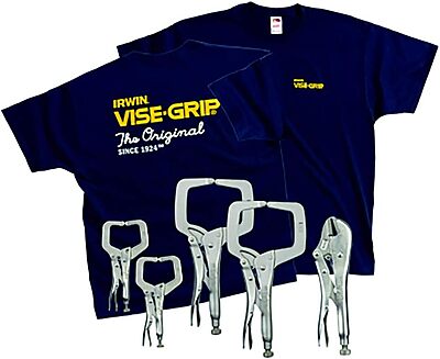 IRWIN 5-PC VISE-GRIP CLAMP SET - PURPLE