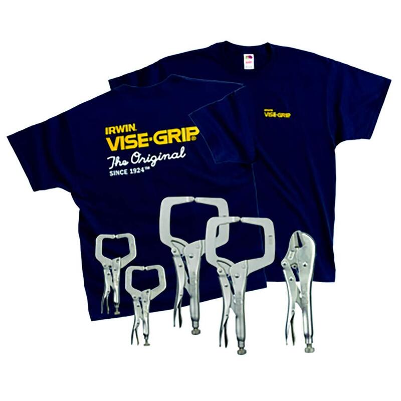 IRWIN 5-PC VISE-GRIP CLAMP SET - PURPLE