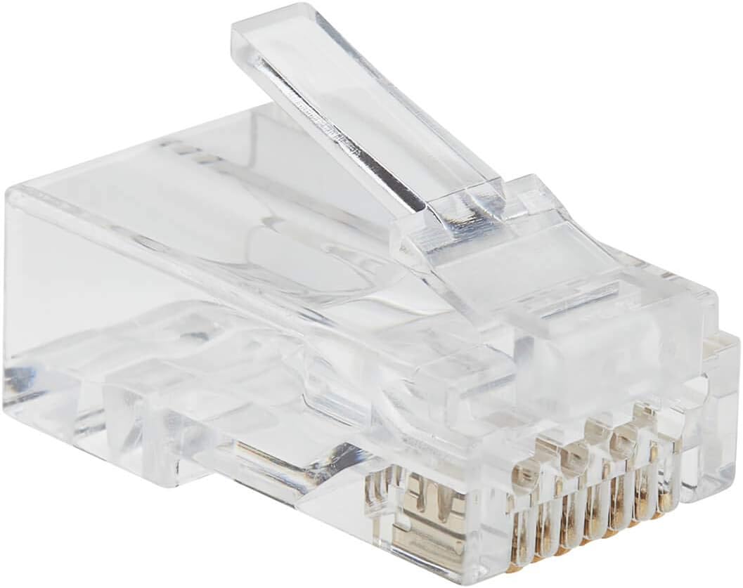 Tripp Lite Cat6 RJ45 Pass-Through UTP Modular Plugs
