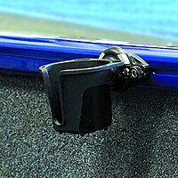 RAILBLAZA Black Kayak Cup Holder for Trackmounts with StarPort Compatible Base, Perfect for Mugs, Tumblers Bottles and More