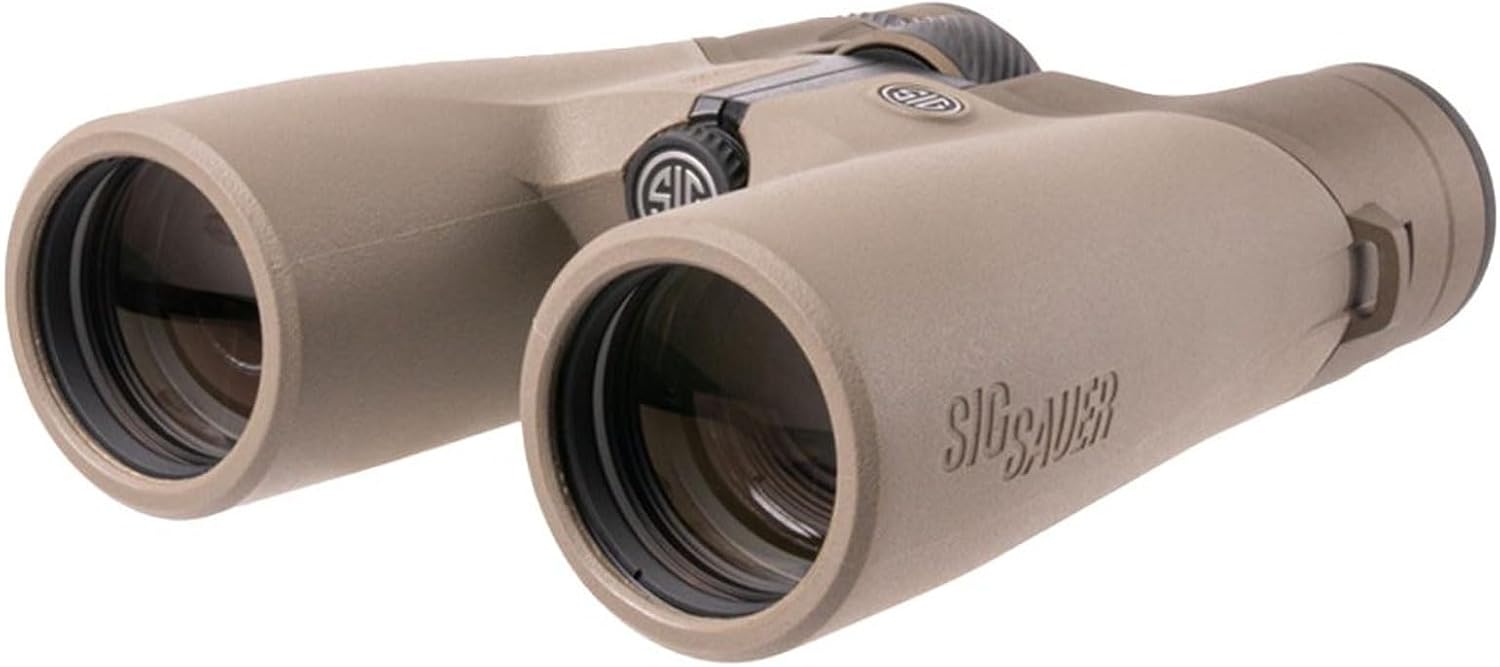 SIG SAUER ZULU10 HDX Binoculars, Abbe-Koenig Prism, Waterproof, Flat Dark Earth