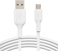 Belkin CAB005bt1MWH 3.3-Foot BOOSTCHARGE USB-A to Micro-B (White)