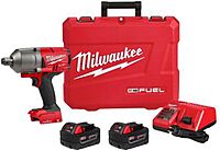 Milwaukee 2864-22R 18V Brushless 3/4'' High-Torque Impact Wrench w/Friction Ring Black and Red