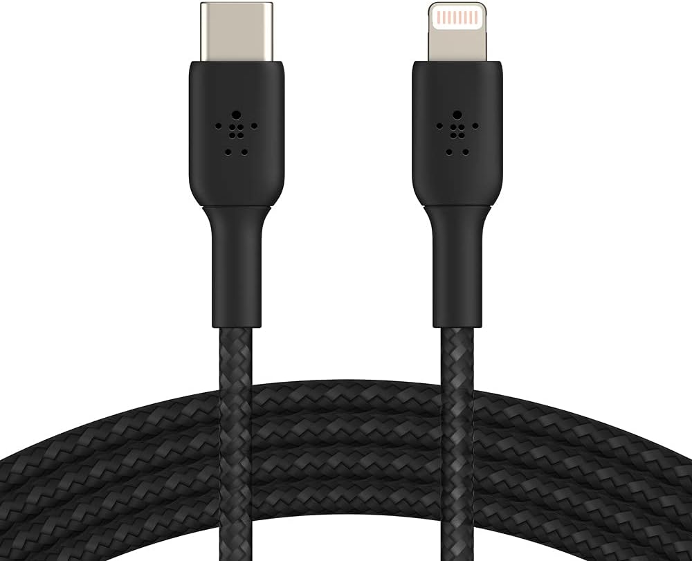 Belkin BoostCharge USB-C to Lightning Cable - MFi Certified 18W Power Delivery