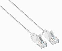 INTELLINET Slim Cat6a Ethernet Network Patch Cable – 10G RJ45 U/UTP