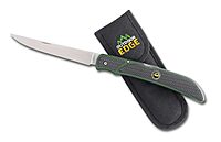 OUTDOOR EDGE Fish & Bone Folding Fillet Knife with 5.0" 440A Stainless Blade - Pocket Clip