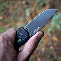 SOG Aegis AT Tanto Assisted Folding Knife, Ambidextrous AT-XR Lock, Heat-Treated D2 Blade, Ergonomic Handle