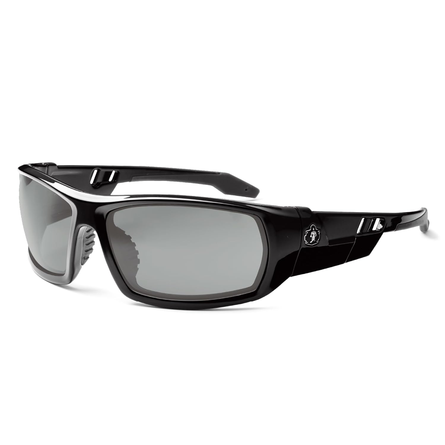 Ergodyne ODIN Skullerz Odin Safety Sunglasses, Smoke Lens, Black 50030
