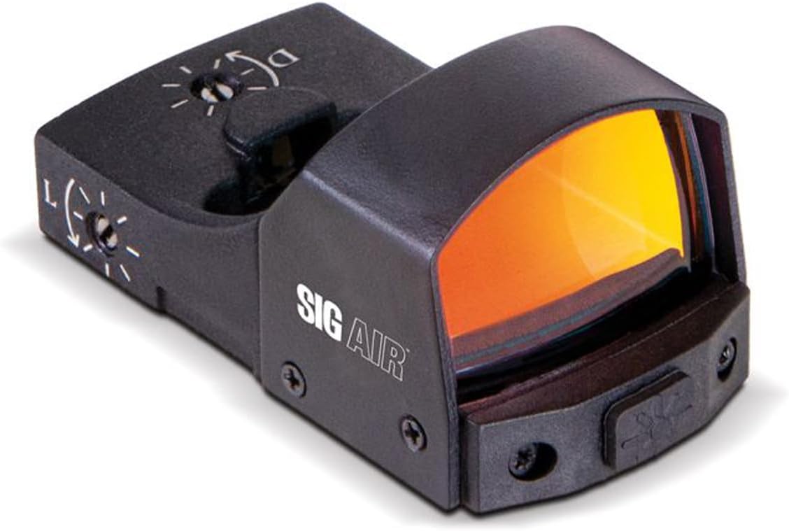 SIG SAUER Air Red Dot Reflex Sight | Accurate Waterproof Shockproof 3 MOA Dot 1x23mm Airgun & Airsoft Sight for M17/M18