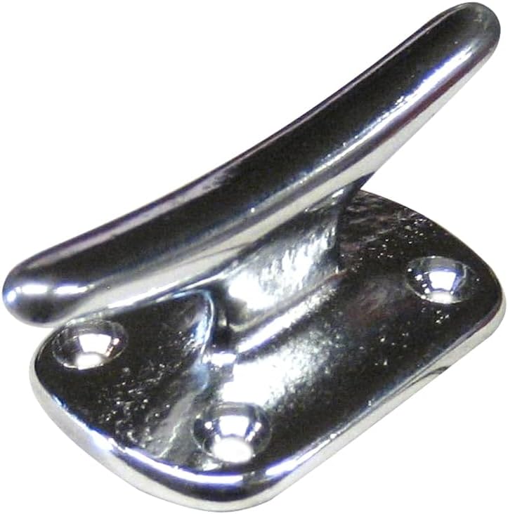 Whitecap Fender Cleat - CP/Brass - 2"