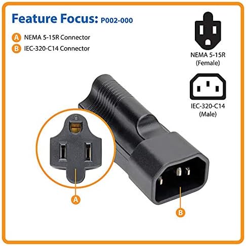 TRIPP LITE Power Cord Adapters (IEC & NEMA)