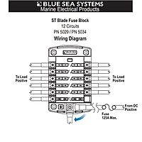 Blue Sea Systems ST-Blade Fuse Blocks