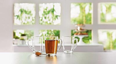 Temp new morning cup 16CL طقم كاسات شاي لومينارك  6 كاسات