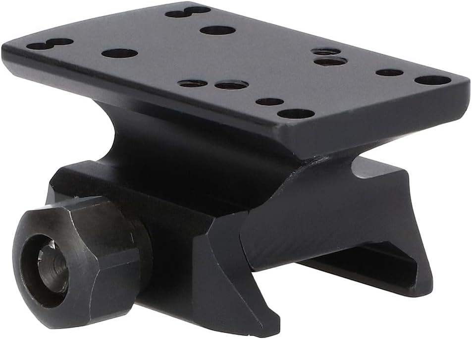 Sig Sauer Universal 45-Degree Lightweight Matte Black 6061-T6 Aluminum Reflex Sight Offset Mount Compatible with Red Dot