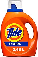 Tide Laundry Detergent Liquid, Original Scent, 64 Loads, 84 FL OZ, Works on 100% of Common Stains, Laundry Soap, Liquid Laundry Detergent