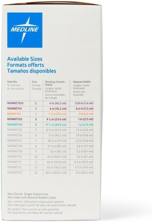 Medline Stretch Tubular Elastic Dressing Retention Net