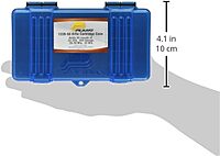 PLANO Handgun and Rifle Ammo Case, Hard-Shell Plastic Ammunition Storage with Flip-Top Lid and Deep Individual Slots