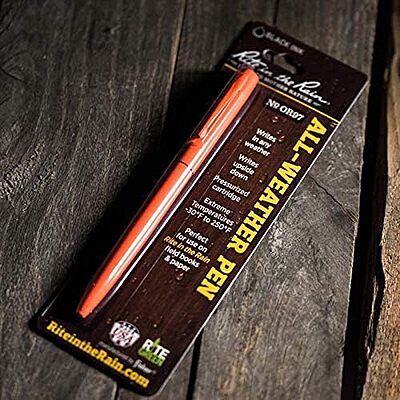 RITE IN THE RAIN Weatherproof Metal Clicker Pen