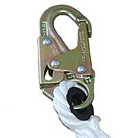 Peakworks Fall Protection Restraint Lanyard with 5/8" (16 mm) Polyester Rope and Snap Hooks