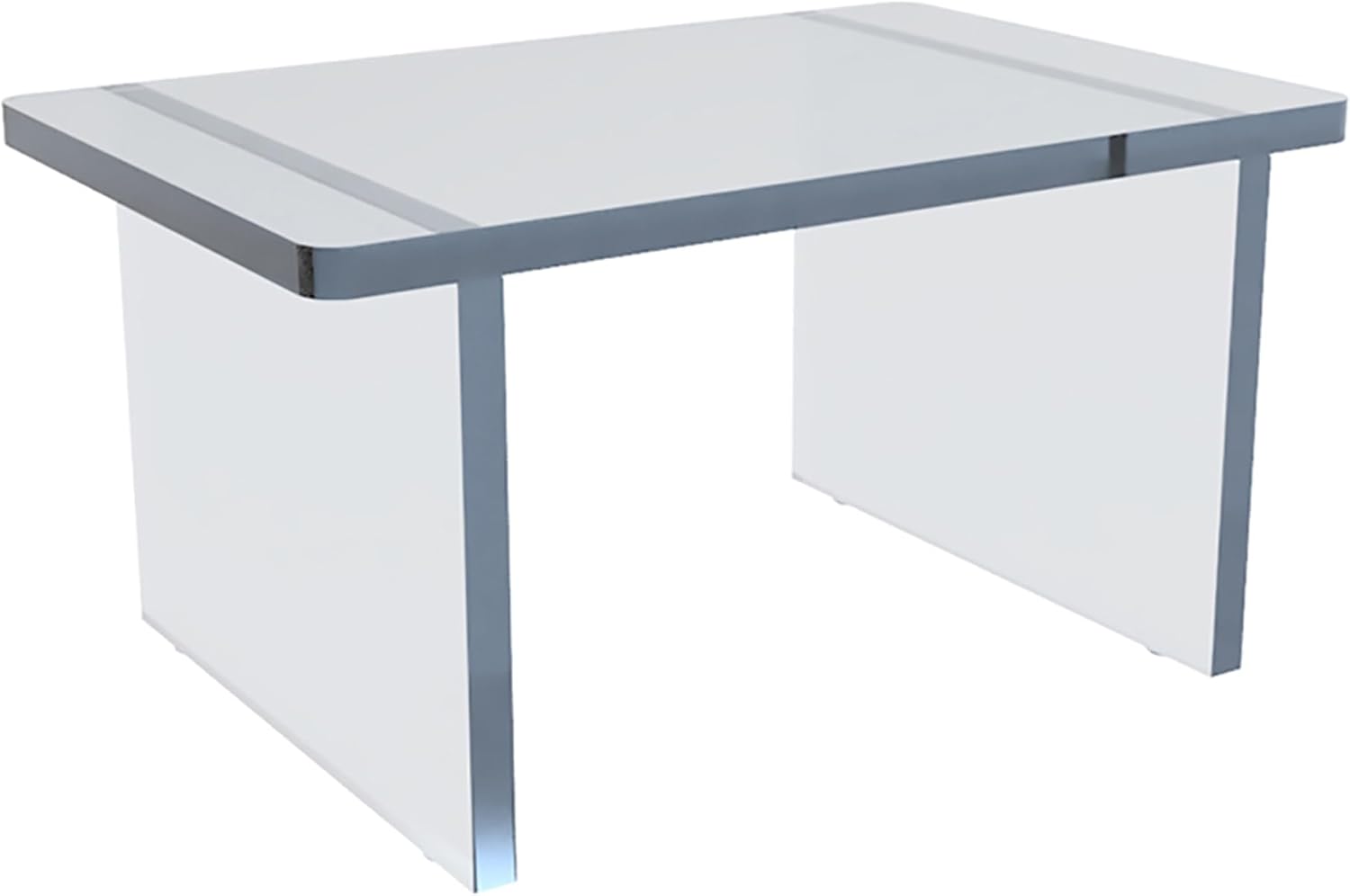 Azar Displays Deluxe Acrylic Monitor Riser Display, Clear