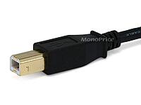 Monoprice USB-A to USB-B 2.0 Cable 28/24AWG Gold Plated