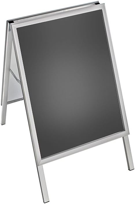 Azar Displays Slide-In Two-Sided A-Frame Sign Holder