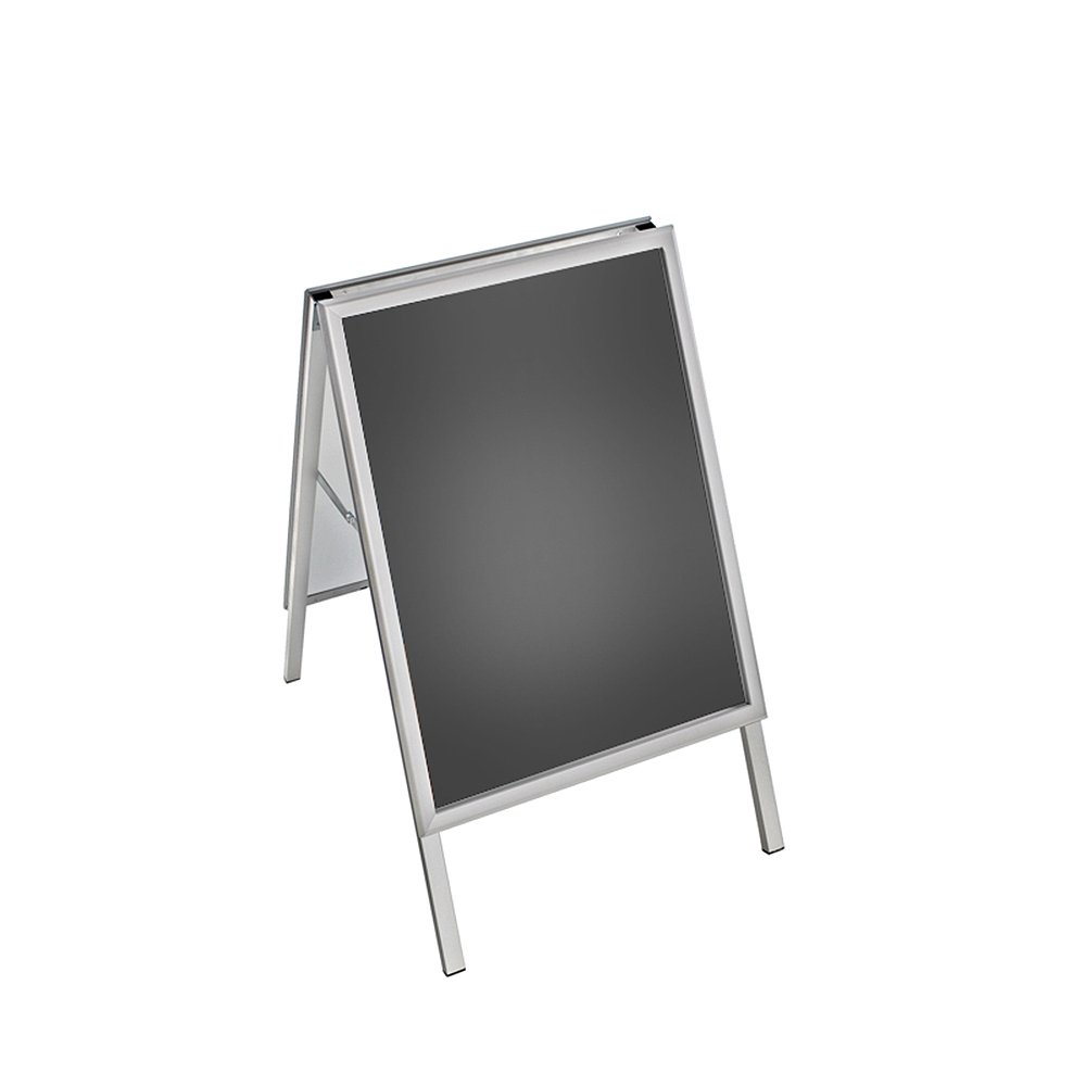 Azar Displays Slide-In Two-Sided A-Frame Sign Holder