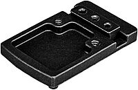 NcStar, RMR Type Base Mount, Glock Rear Sight Dovetail, Black
