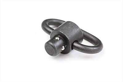 BRAVO COMPANY USA Gunfighter QD (Quick Detach) Heavy Duty Sling Swivel Flush Plunger Black, 2-Pack