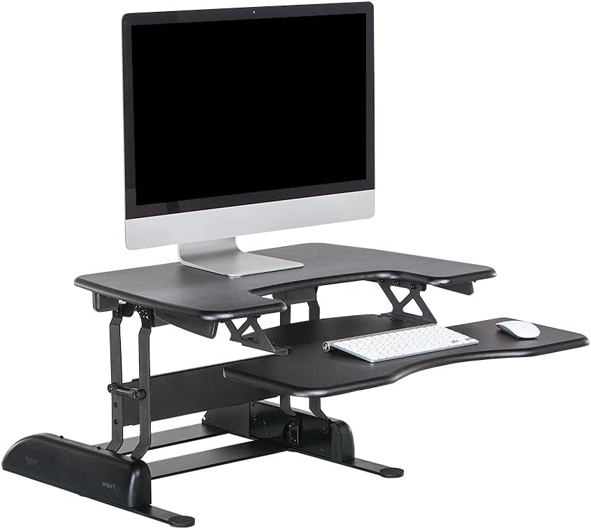 Vari VariDesk Pro Plus 30 Height Adjustable Standing Desk Converter for Home Office