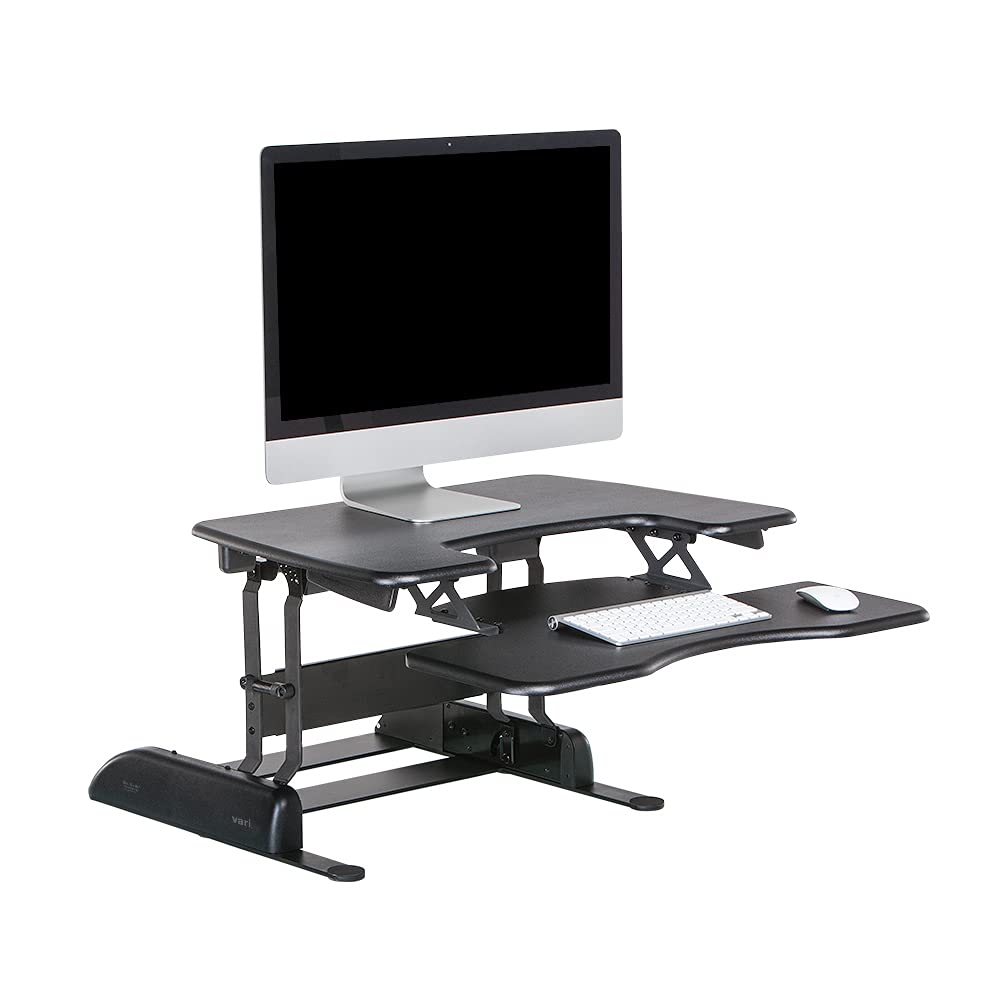 Vari VariDesk Pro Plus 30 Height Adjustable Standing Desk Converter for Home Office