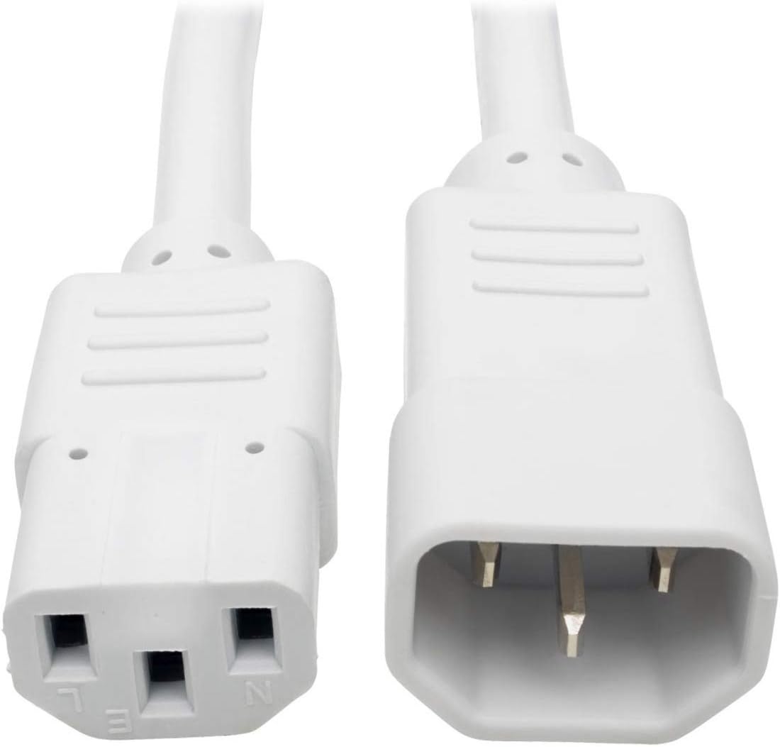 TRIPP LITE P005 Heavy-Duty C14 to C13 Power Extension Cord, 14 AWG, 15A