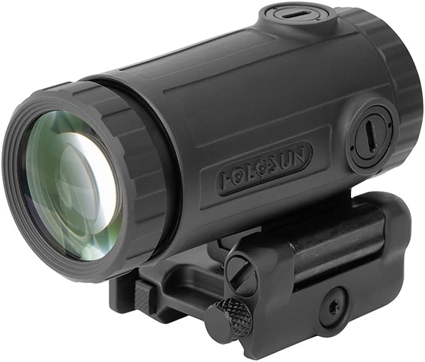 Holosun HM3XT Titanium 3X Flip-to-Side Magnifier w/QD Mount HM3X-T