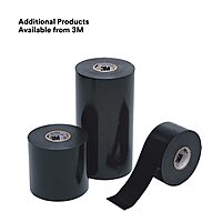 3M Scotchrap Vinyl Corrosion Protection Tape 50, Unprinted, 2 in x 100 ft, Black, 1 Roll, Premium Grade, 10 mil Thick