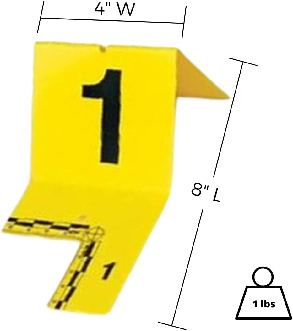 EVI-PAQ Cut-Out ID Tent Evidence Markers