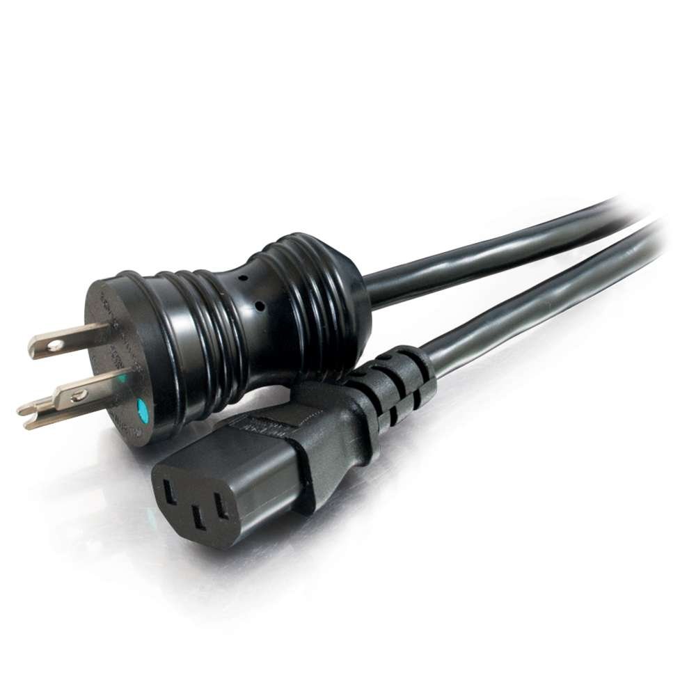 C2G Hospital-Grade Power Cord (NEMA 5-15P to IEC320C13)