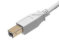 Monoprice USB-A to USB-B 2.0 Cable 28/24AWG Gold Plated