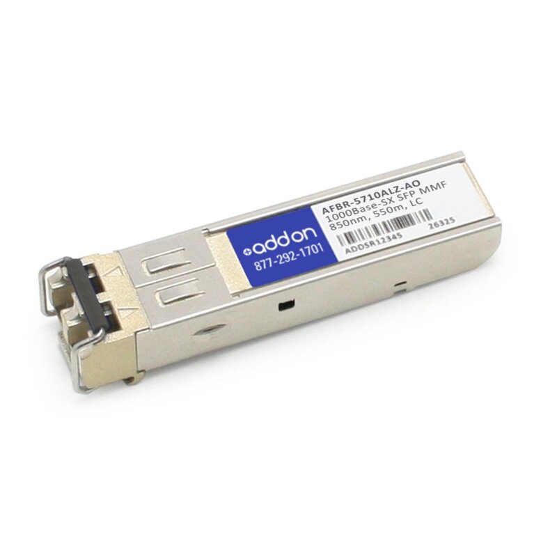 AddOn Avago AFBR-5710ALZ Compatible TAA 1000Base-SX SFP Transceiver (MMF, 850nm, 550m, LC)