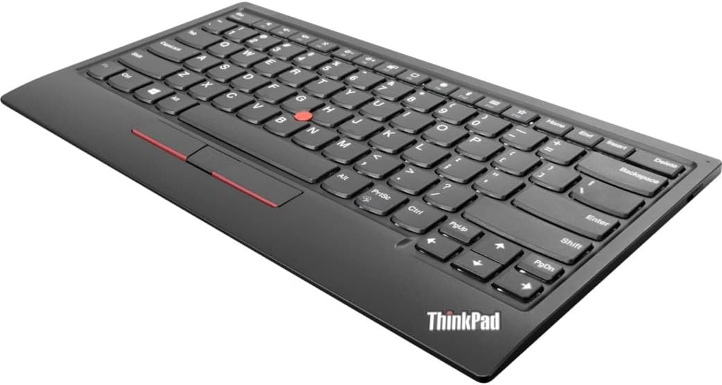 Lenovo ThinkPad TrackPoint Keyboard II (US English) - Wired/Wireless Connectivity - Bluetooth - 2.40 GHz - 4Y40X49493