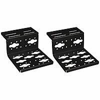 Panduit CVPDUB Steel Server Cabinet PDU Bracket Kit, Black