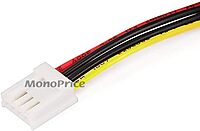 Monoprice SATA Cable - 1 Feet - SATA 15-pin Male to 4-pin Molex and 4-pin Power Cable