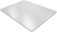 FLOORTEX Phthalate-Free Clear PVC Vinyl Chair Mat for Low-Pile Carpet