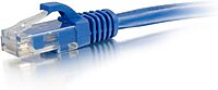 C2G 7ft Cat5e Snagless Unshielded UTP Ethernet Network Patch Cable (RJ45 M/M), Blue, Standard RJ45 Connectors
