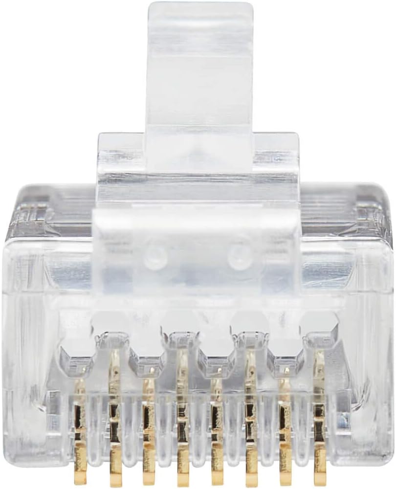 Tripp Lite Cat6 RJ45 Pass-Through UTP Modular Plugs