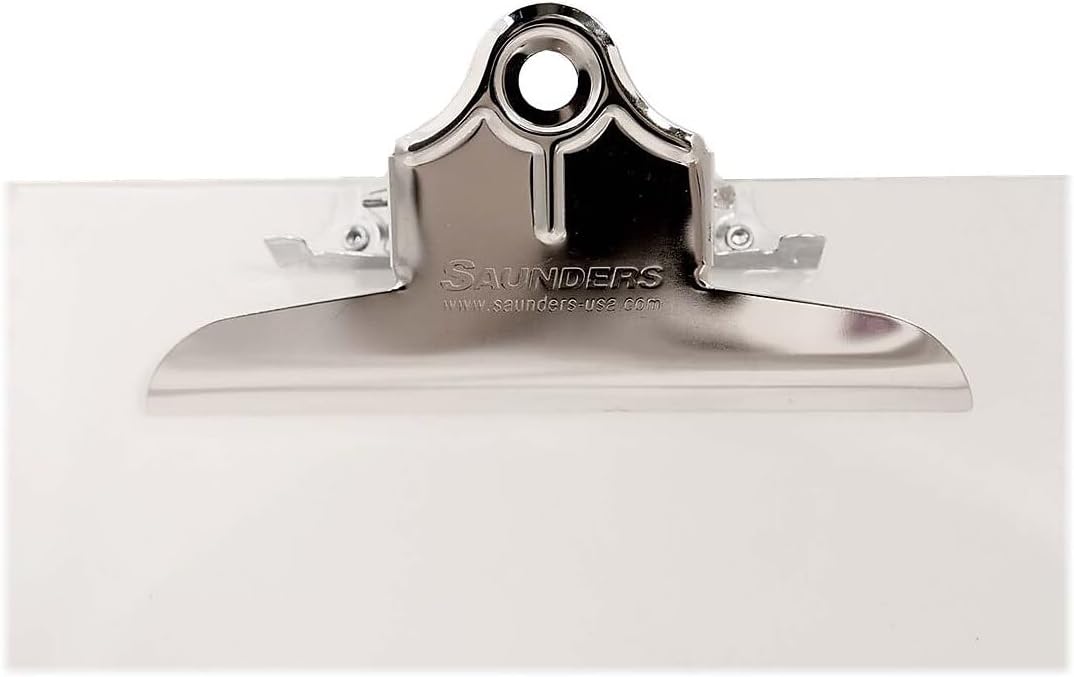 SAUNDERS Recycled Plastic Clipboard with High-Capacity Clip