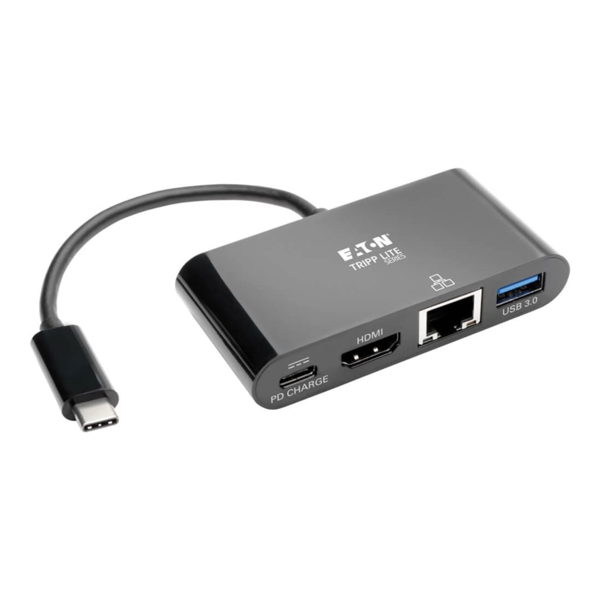 Tripp Lite USB-C to HDMI Multiport Adapter Docking Station with USB-A Hub and USB-C PD Charging