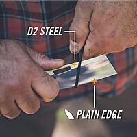 Gerber Gear Flatiron Cleaver Folding Pocket Knife