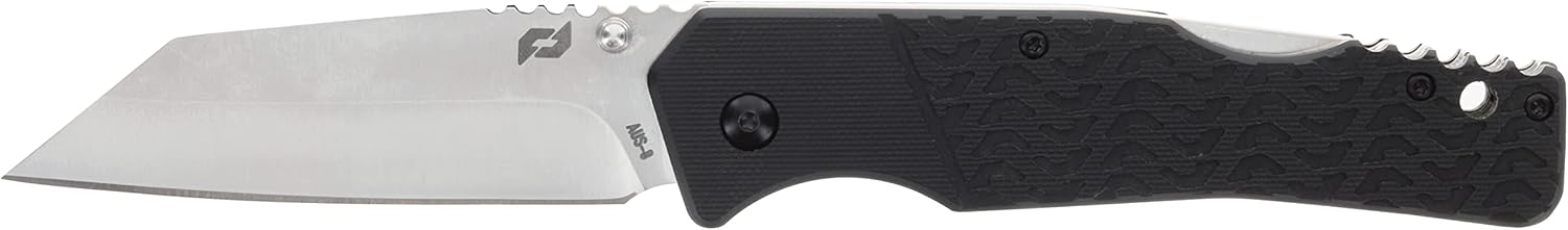 Schrade Delta Class Ultimatum Folder 8in with 3.5in AUS-8 Steel Blade and G10 Handle for Hunting and EDC